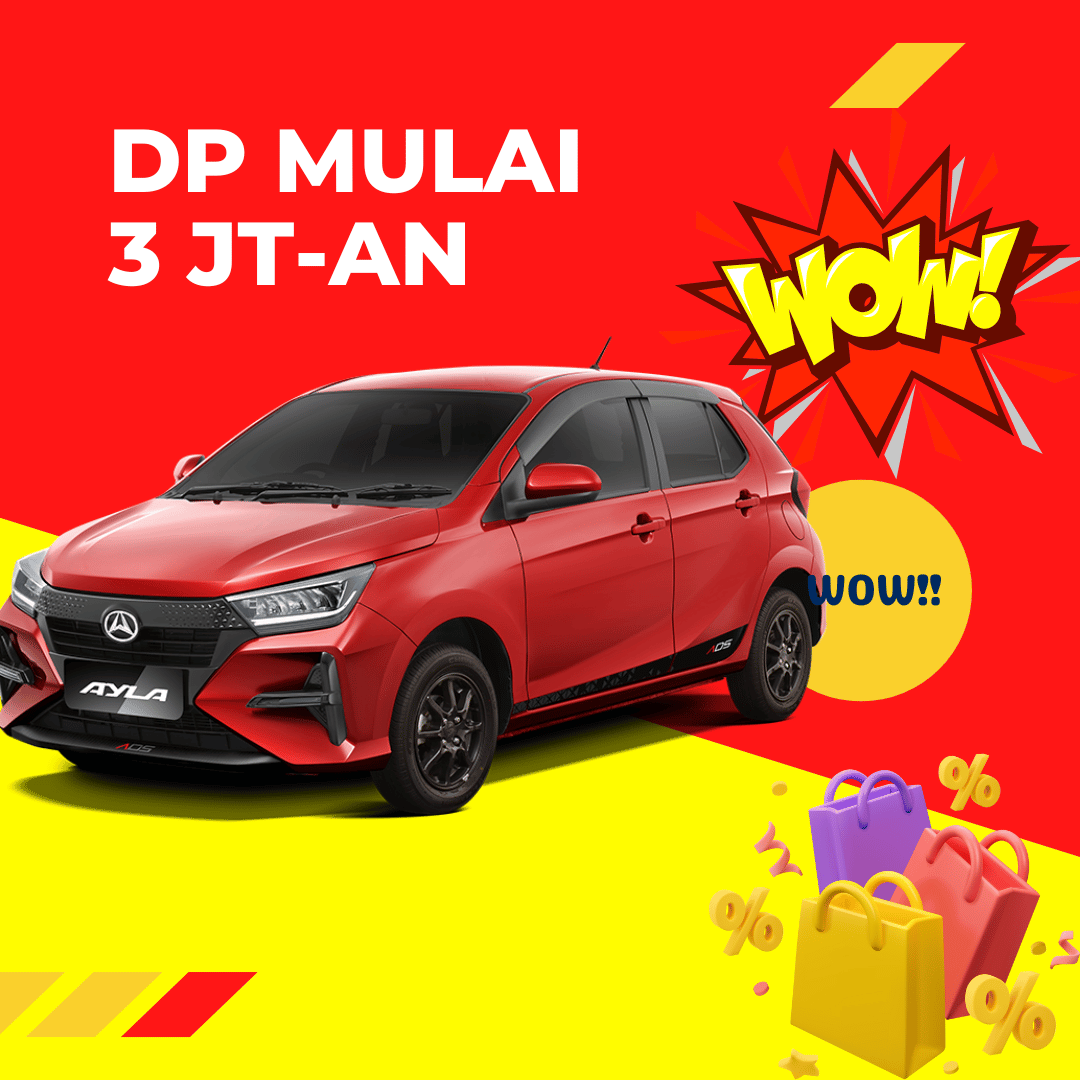 Promo Dealer Daihatsu Purwokerto : Kredit Ayla DP Ringan