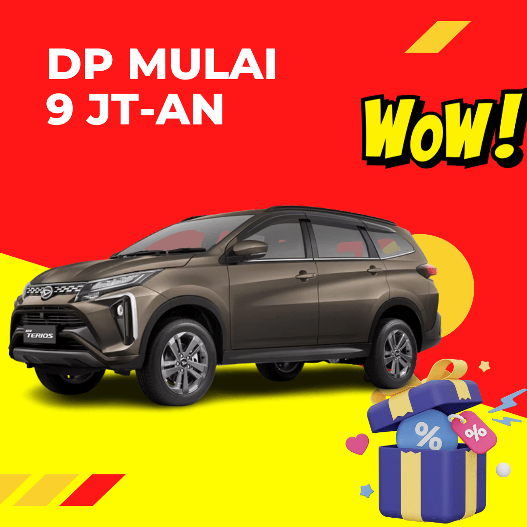 Promo Dealer Daihatsu Purwokerto : Kredit Terios DP Ringan